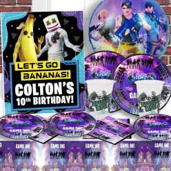 *Fortnite PERSONALIZED Party Pack for 10